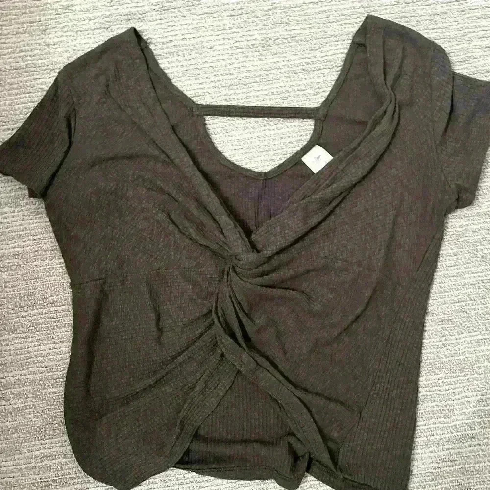 XXL Green twist top